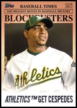 BB13 Yoenis Cespedes